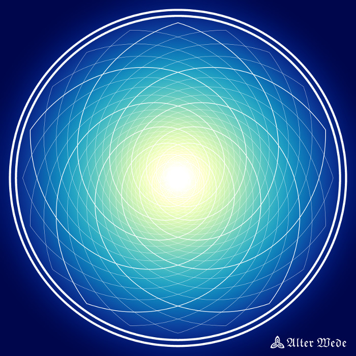 40 Goldene-Schnitt-Spiralen 5 Blätter